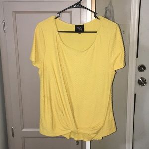 XL Yellow Blouse
